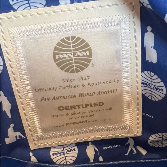 PAN AM “UNI RELOADED “ BAG- Certified Vintage Style. - Picture 2 of 7
